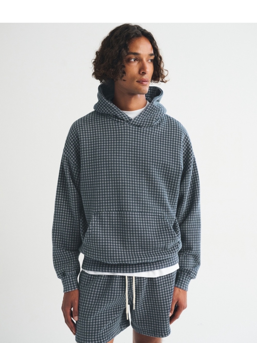 Plaid hoodie
